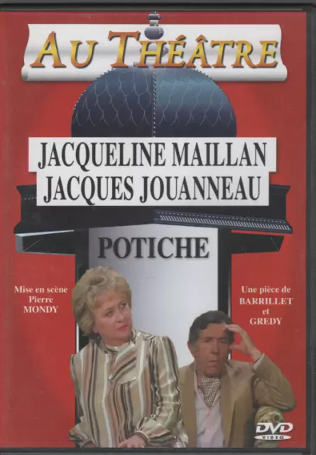 Au Theatre Ce Soir Dvd Potiche Pierre Mondy Jacqueline Maillan Jacques Jouanneau