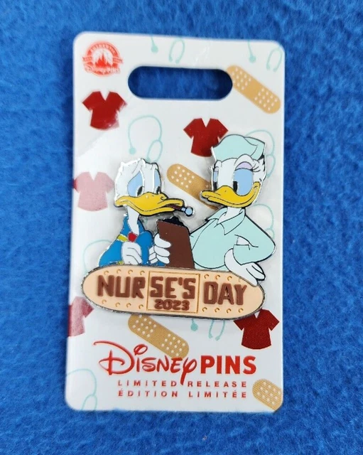 DISNEYLAND DISNEY NURSE'S day 2023 Pin Donlad Duck Limited Release 26.