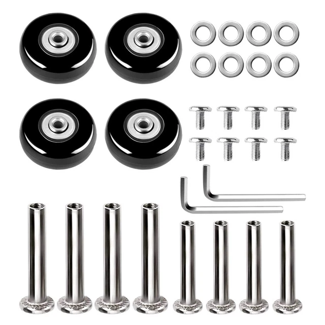 Roues De Rechange Pour Valise 60x18mm - Kit Réparation - Marque Uxcell - Neuf - Origine Chine