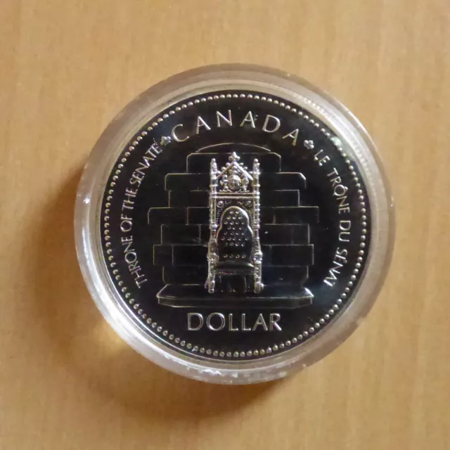 Canada Dollar 1977 Senate Throne PROOF silver 50% (23.3 g)