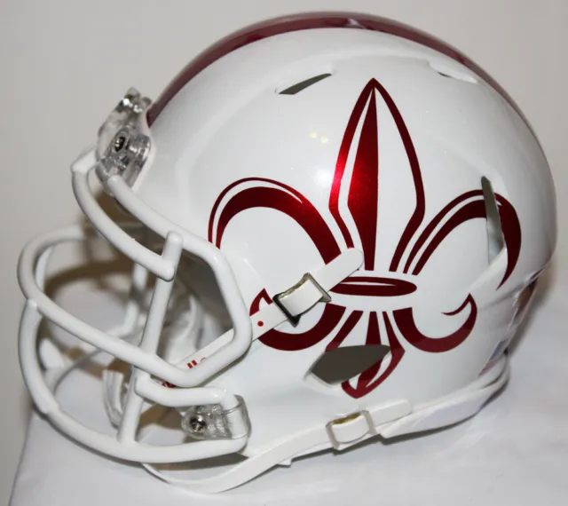 2016 Ragin Cajuns ULL Louisiana Lafayette Custom Riddell Mini Helmet vs Kentucky