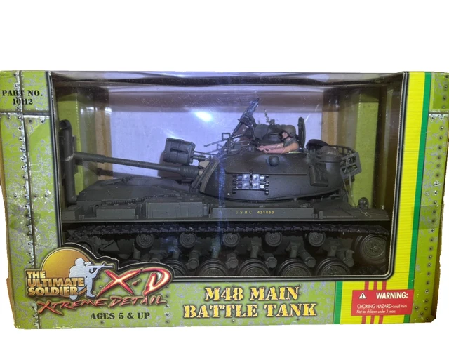 Ultimate Soldier 1/8 XD M48 バトルタンク 米海兵隊 Ultimate
