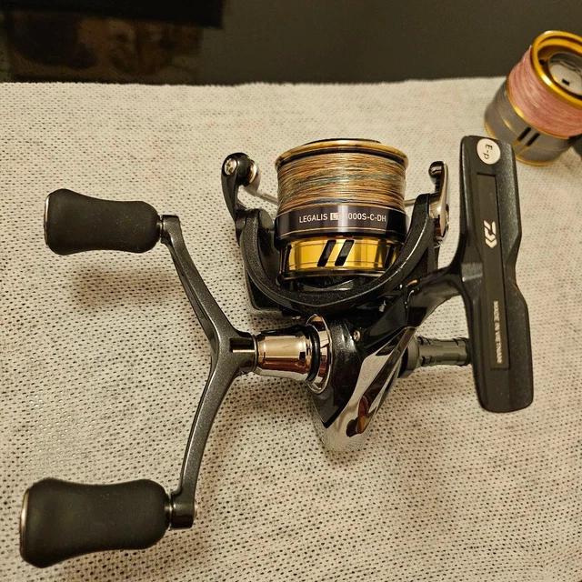 Moulinet Daiwa Linear-S 5000 BR – Avec Bobine Supplémentaire (occasion, Fonctionnement OK)