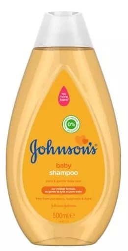 Johnsons Baby Shampoo Pure Gentle Daily Care Free From Parabens 500ml