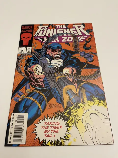 The Punisher War Zone #22 (December 1993 Marvel) Marvel Comics Direct Edition