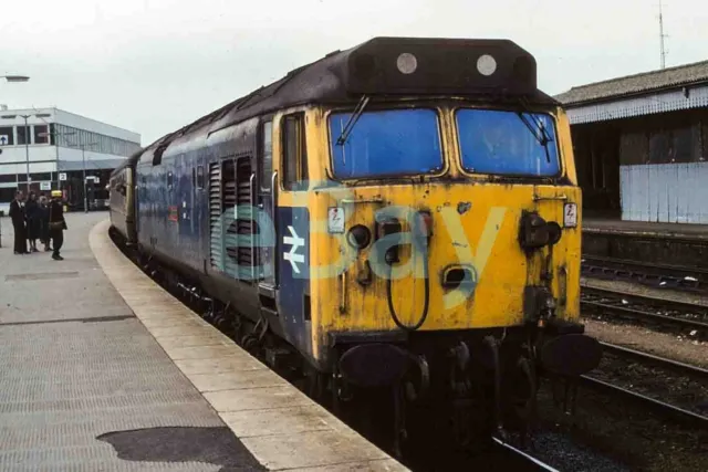 Uk Diesel Train Railway Photograph Of Class 50 50001. Rm50-05