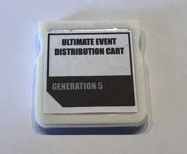 ULTIMATE POKEMON EVENT Distribution Cart (125+ Events) Gen 5 Black