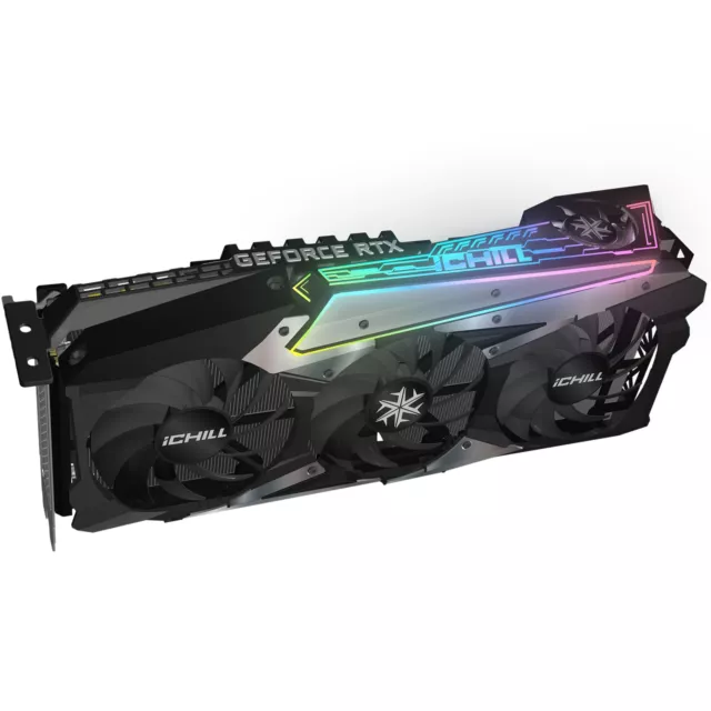 Inno3d Nvidia Geforce RTX 3070 Ti Ichill X4 8gb Gddr6x Lhr Carte Remis à Neuf