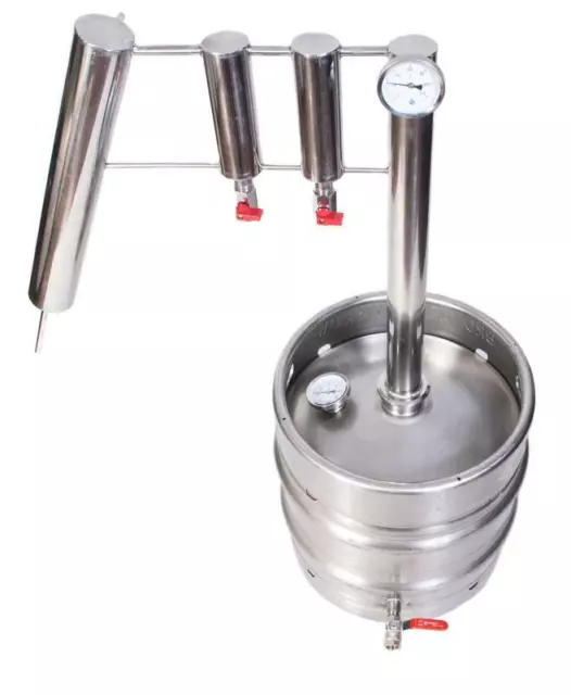 DISTILLER 30 L Professional stainless steel STILL moonshine brew distillateur