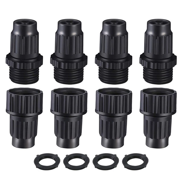 Adattatore Riparazione Tubo Espandibile Confezione 2 Connettori Ottone 388960279127 - Foto 3