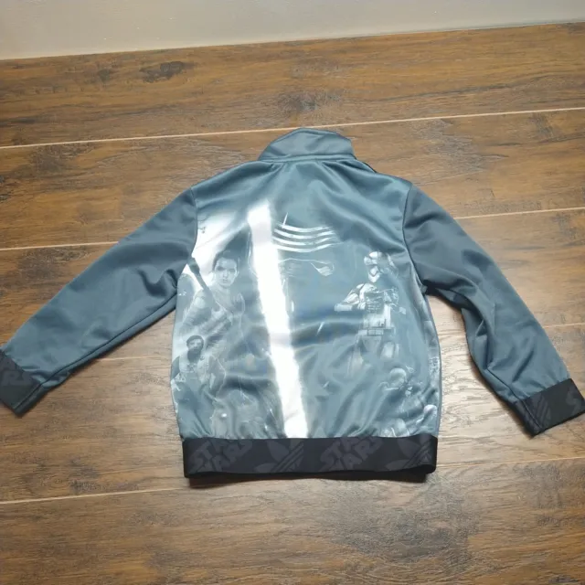 Adidas X Star Wars Collaboration Firebird Full Zip Jacket Youth Size 4T