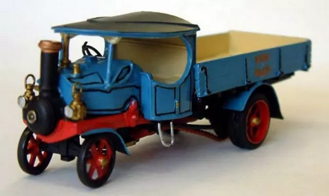 Robey Steam Wagon G182 UNPAINTED OO Scale Langley Models Kit 1/76 Vehicle Metal