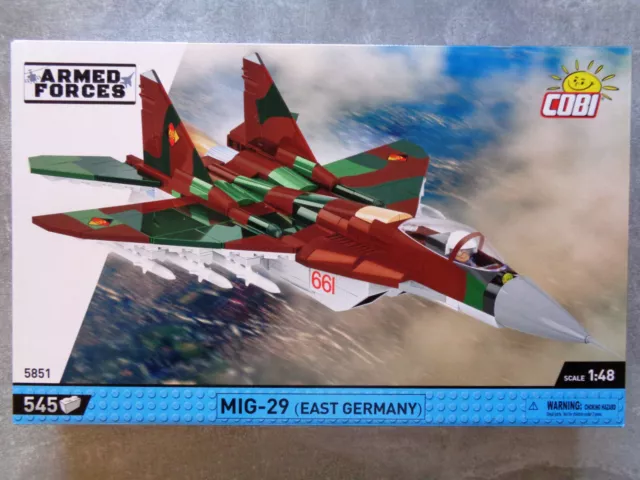 COBI 5851 - ARMED FORCES - MIG-29 (East Germany "DDR") in 1:48 2