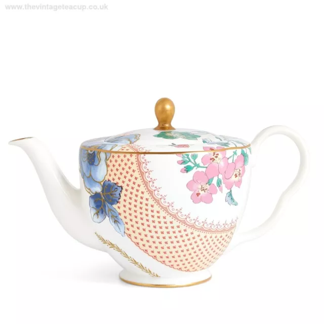 Fabulous Wedgwood Bone China Teapot 1 L 6 Person  Buttterfly Bloom NEW £150.00