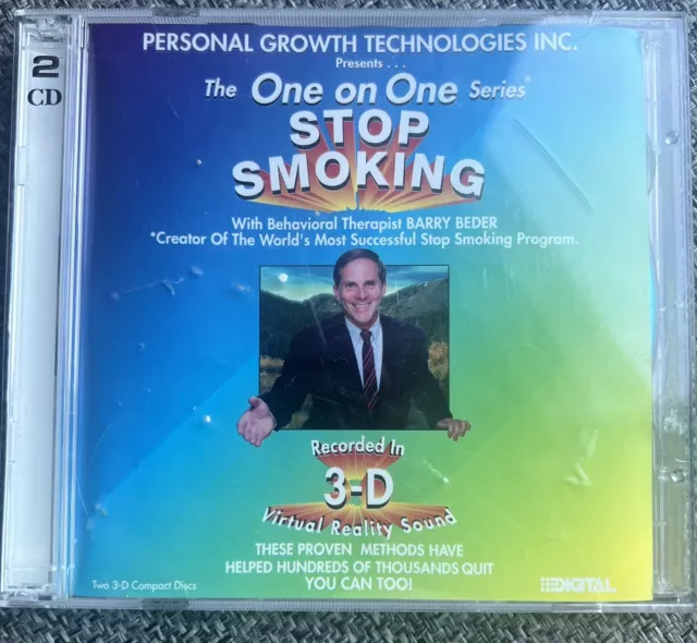 ⭐️Juego de 2 CD para dejar de fumar/crecimiento personal/autoayuda/dejar de fumar/dejar de vapear⭐️