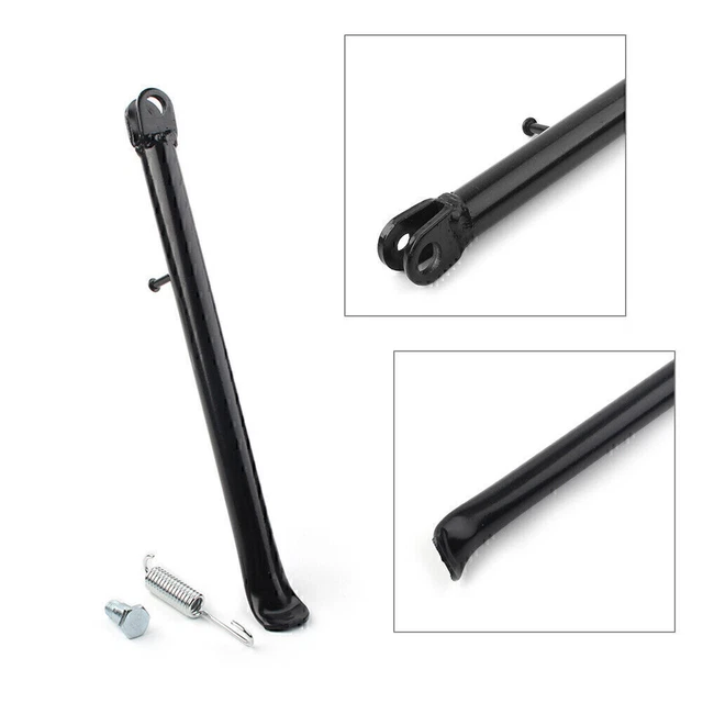 32cm Motorcycle Kickstand Side Stand For Dirt Bikes 70cc 90cc 110cc 125cc Black