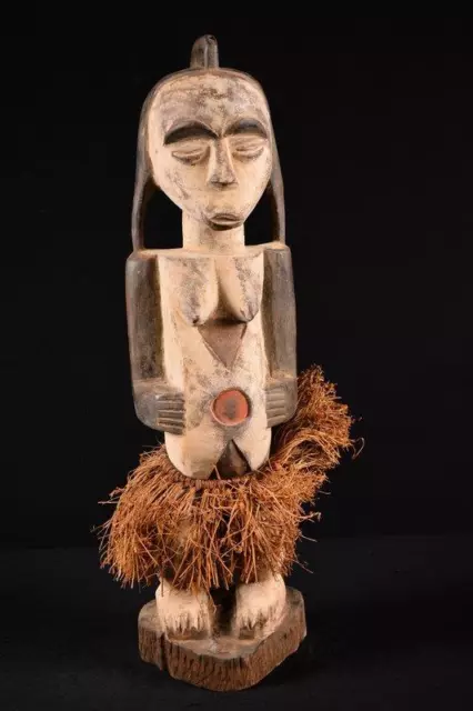 17773 Afrikanische Alte Kwese Figur / Figure DR Kongo