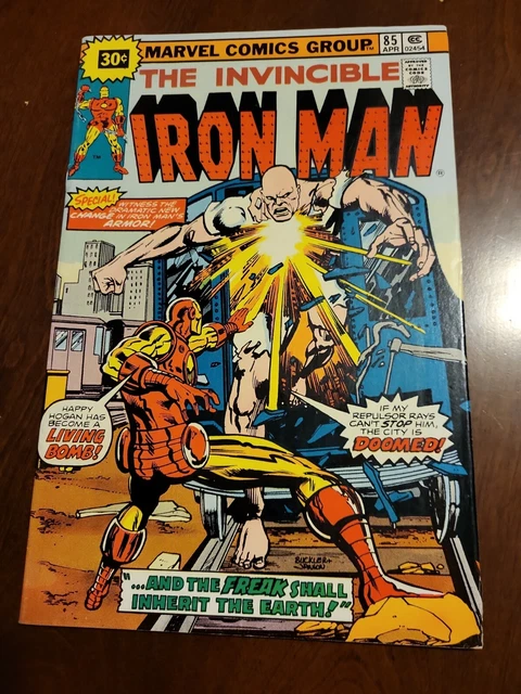 The Invincible Iron Man 85# .30 cent variant. Nice 5.0+