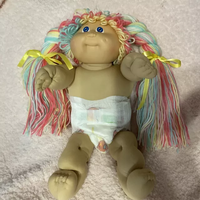 A Beautiful Rerooted cabbage patch doll