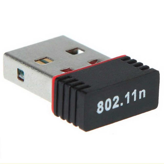 Clé WiFi 100Mbps Adaptateur Dongle USB Sans Fil pour Windows 10/8/7/Vista PC