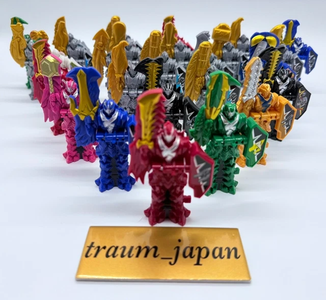 Lot De 5 Clés Ryusoulger – Ryusoul Keys – Power Rangers – DX – BANDAI – Japon