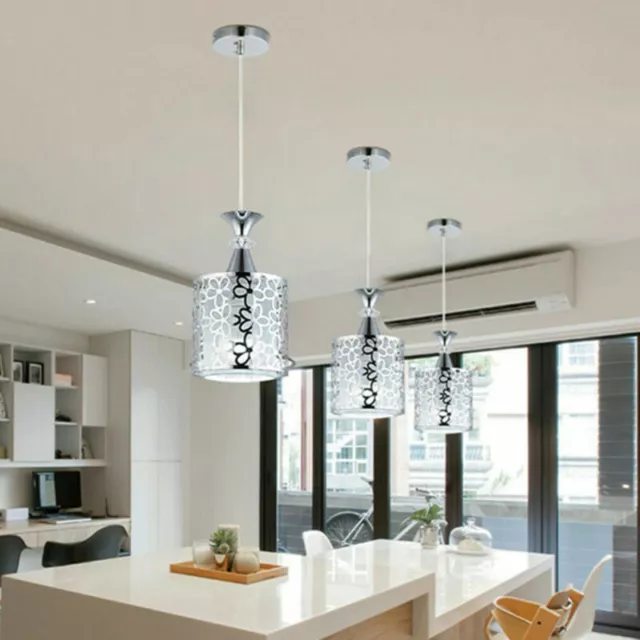 LAMPADARIO MODERNO LED soffitto sospensione luce pendente Stile nordico  Bianco EUR 28,86 - PicClick IT