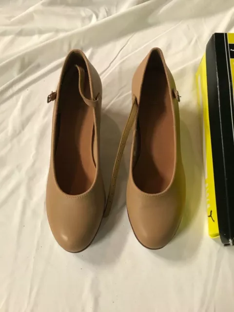 Nib Bloch Techno Tap Shoes Showtappers Tan Tap Womens, Size 11