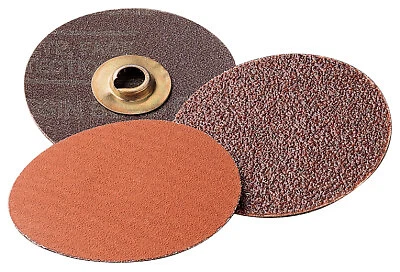Roloc Discs 777f, Ceramic/Regular Alumina Mix, 3 in Dia., 80 Grit 3M™ 7000000555