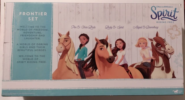 SPIRIT RIDING FREE Collector Series Frontier Set Playset $53.35 ...