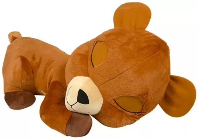 11'' Cute Dozy Napping Baby Bear Plush Toy Snuggle Soft Stuffed Sleeping Animal