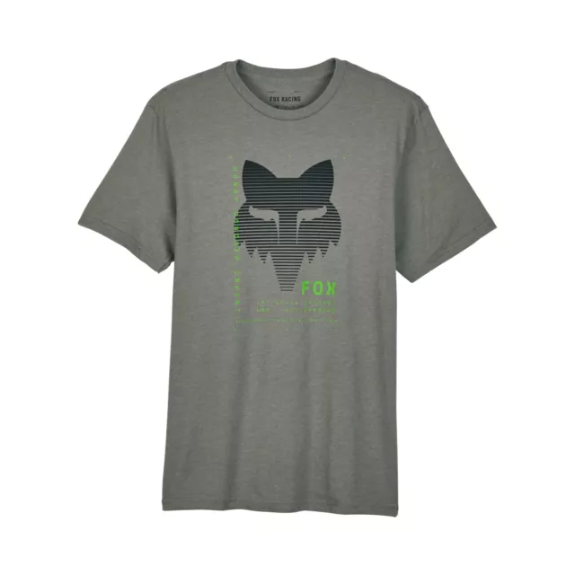 Fox Racing Dispute SS Short Sleeve Premium Tee / T shirt mens Grey 32064-185