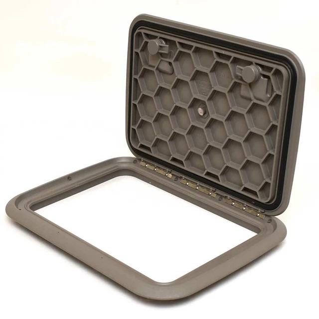 JIM BLACK BOAT Deck Hatch 17 x 13 Taupe 581131707 Scuffs 111.89