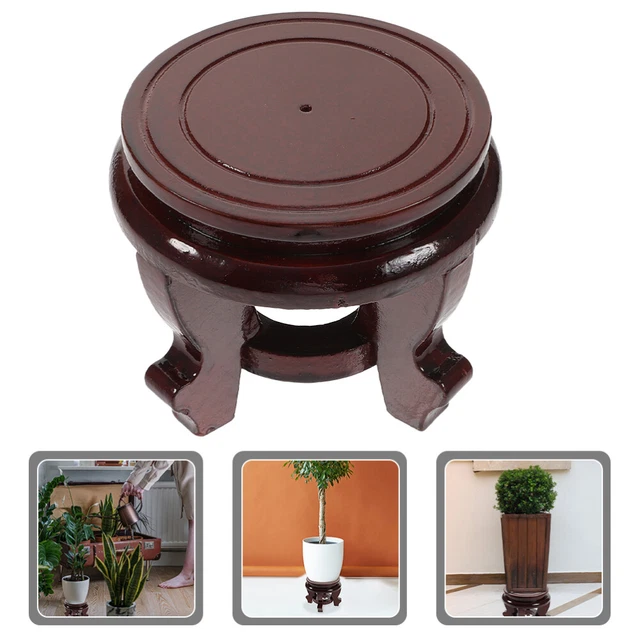 Soporte para macetas de madera soporte para macetas soporte para macetas para el hogar