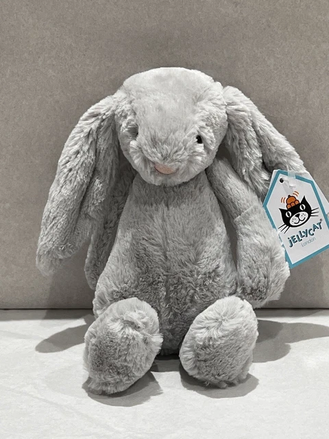 Jellycat I Am Bashful Bunny – Con Canna Da Caramelle – Nuovo Con Etichette – BB6CC