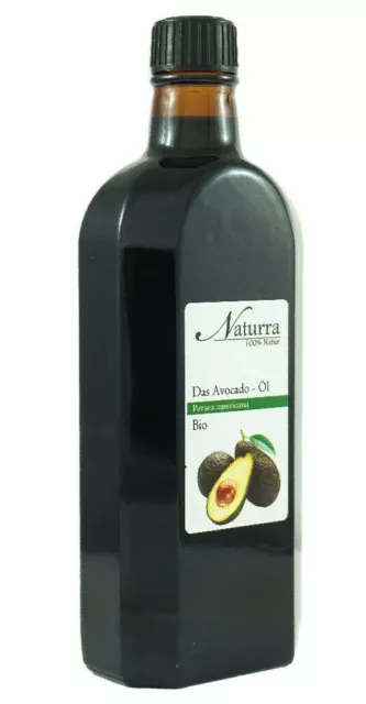 111,8€/1L Bio Avocadoöl kaltgepresst nativ vegan 250ml Glas Naturkosmetik kba