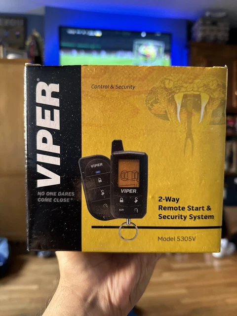 Viper 5305V 2-Way Car Alarm Start System - Black