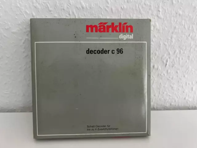 Märklin H0 60960 Decoder c96, Schalt-Decoder, digital OVP