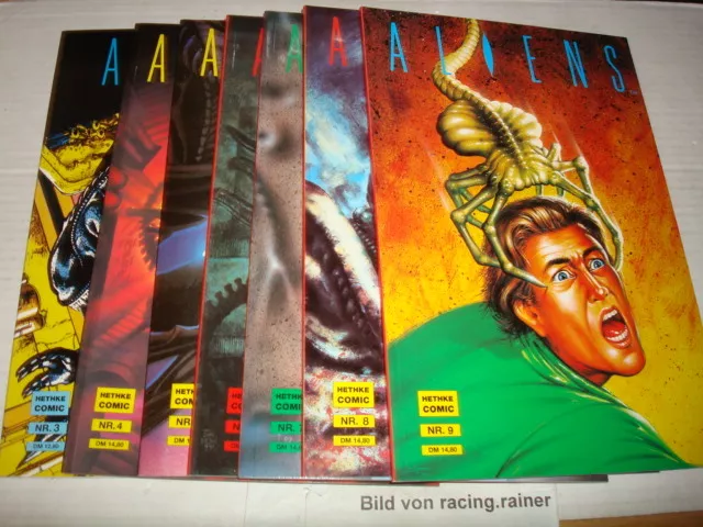 Aliens Bereich Nr.1-9 Hethke Album