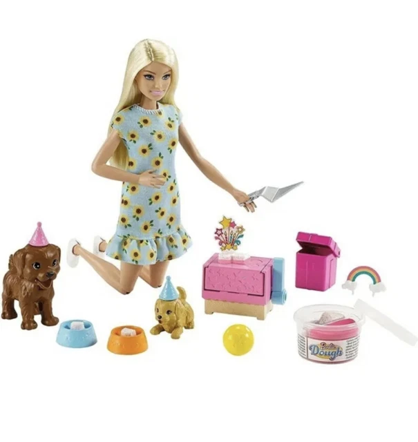 Barbie Cachorros Barbie Paseadora De Perros Barbie Muñeca