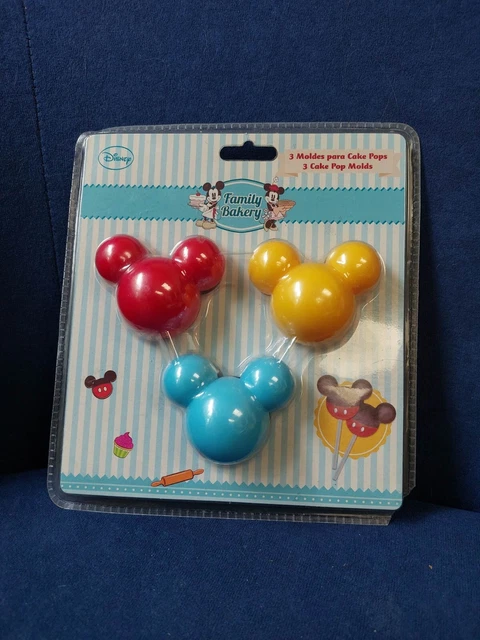 Paquete de 3 moldes para pasteles de Disney Mickey Mouse de Family Bakery