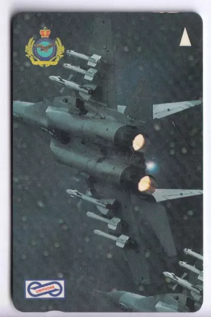 Armee Army Telecarte / Phonecard .. Malaysie 5Rm 48Uaf Avion Air Chasseur Jet Em