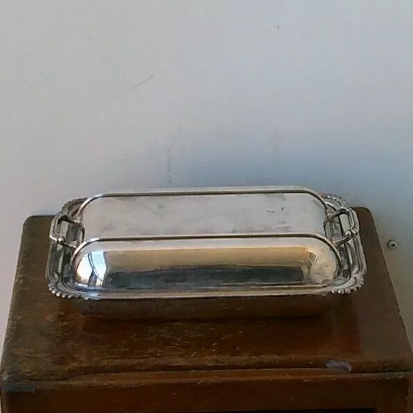 Antique Edwardian (1910's) E.P.N.S. “Silver Plated” Rectangular Tureen.