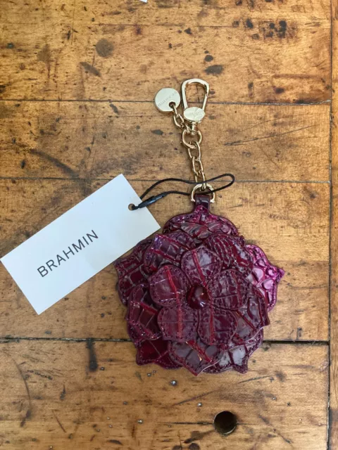 Brahmin 40th Anniversary Ruby Ombre Melbourne Leather Magnolia Tassel--NWT