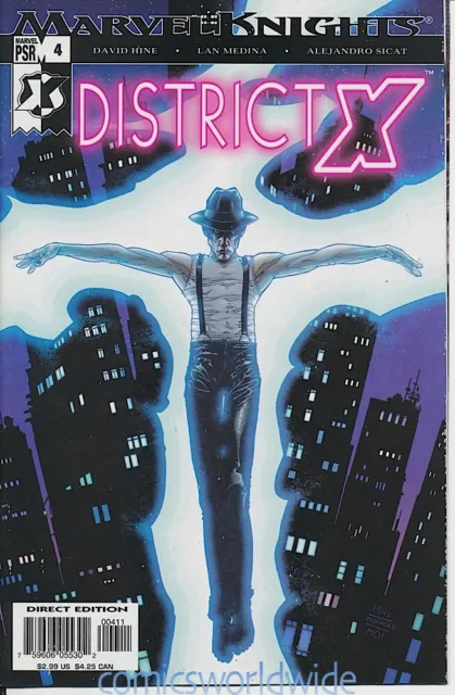 District X #4 (2004) NM, Marvel Knights, Bishop, Mr. M
