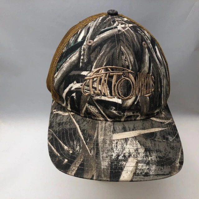 Tint On Wheels Camo Hat Ball Cap Adjustable Snapback OSFM Auto Window Tinting