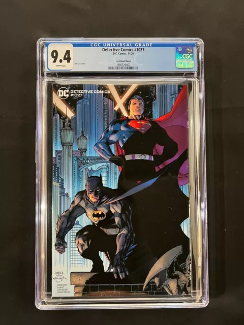 Detective Comics #1027 CGC 9.4 (2020) - Jim Lee Variant - Batman & Superman