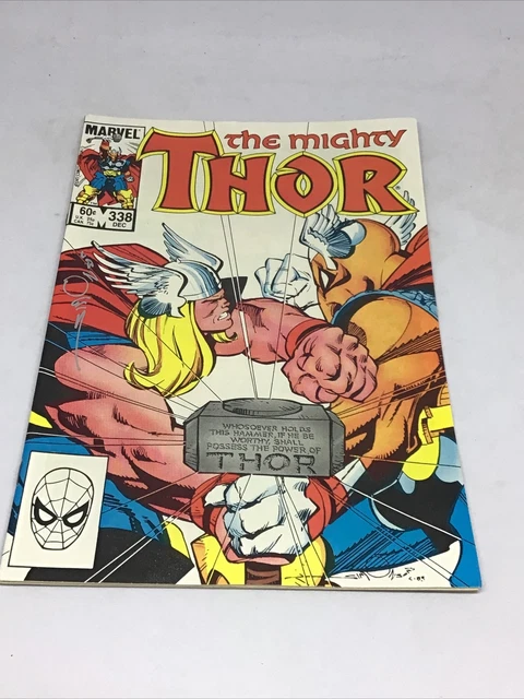 1983 Marvel Comics Group The Mighty Thor #338 Signed by Walt Simonson RARE!!!