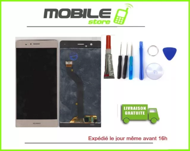 Vitre Tactile + Ecran LCD pour HUAWEI P9 Lite (VNS-L31) Gold + outils + Colle