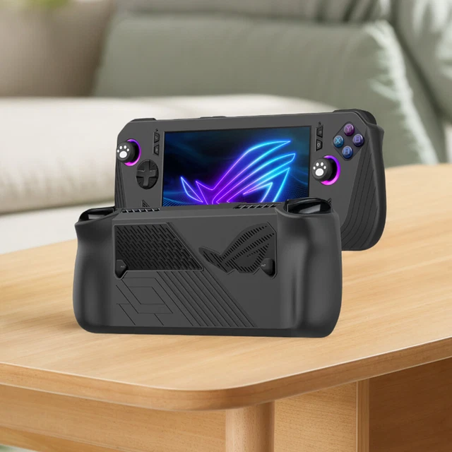 PER ASUS ROG ALLY X Console di Gioco Cover in Silicone con Tappi ...
