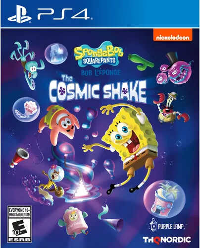 SpongeBob SquarePants Cosmic Shake for PlayStation 4 [New Video Game] PS 4